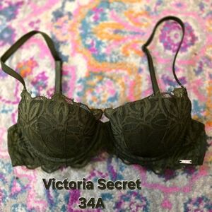 Victoria's Secret Olive Lace Bra